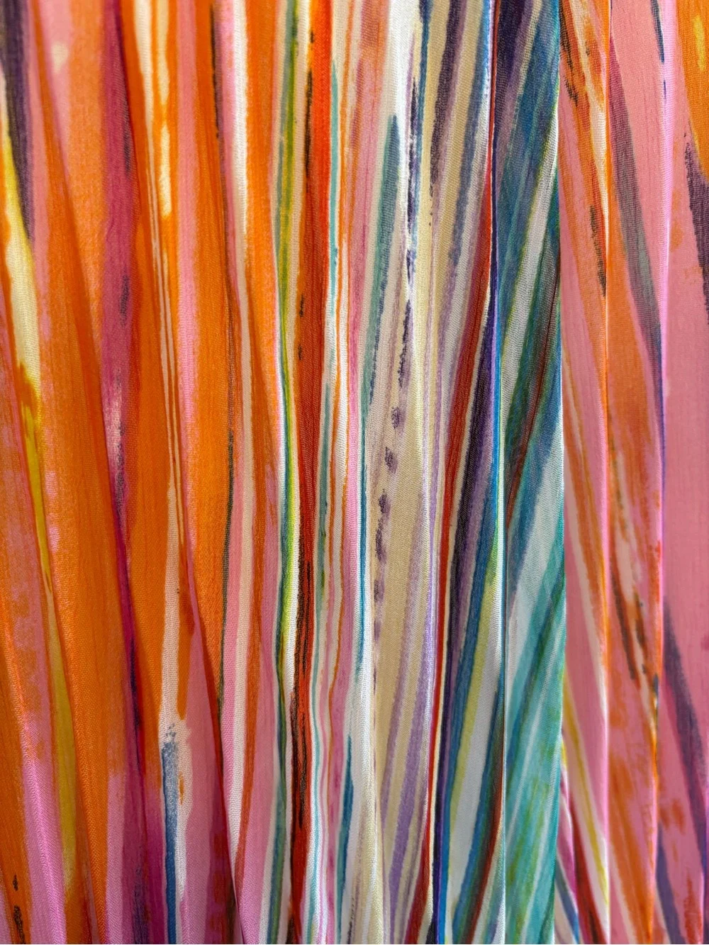 Multicolored maxi skirt by Cristina.